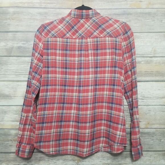 Madewell Boyfriend Plaid Button Down Shirt Size XS - Picture 4 of 7